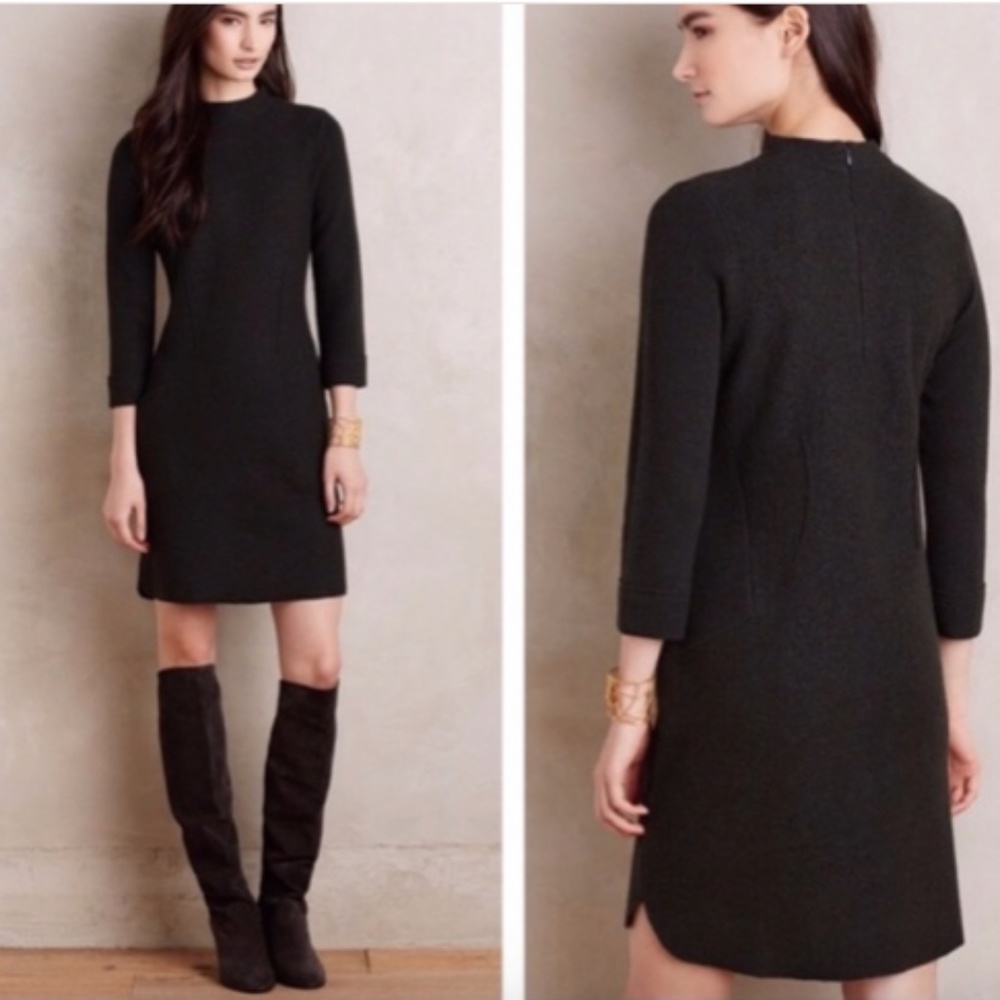 Anthropologie | Sparrow Boiled Wool Dress